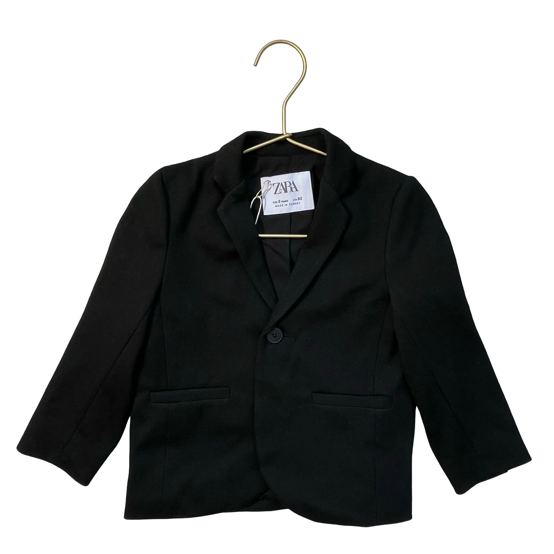 Zara Black Blazer - Size 2