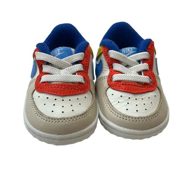 Nike Multi-Color Soft-Sole Sneakers - Size 2C
