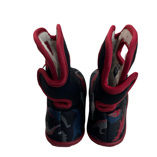 Bogs Black Dino Boots - Size 9