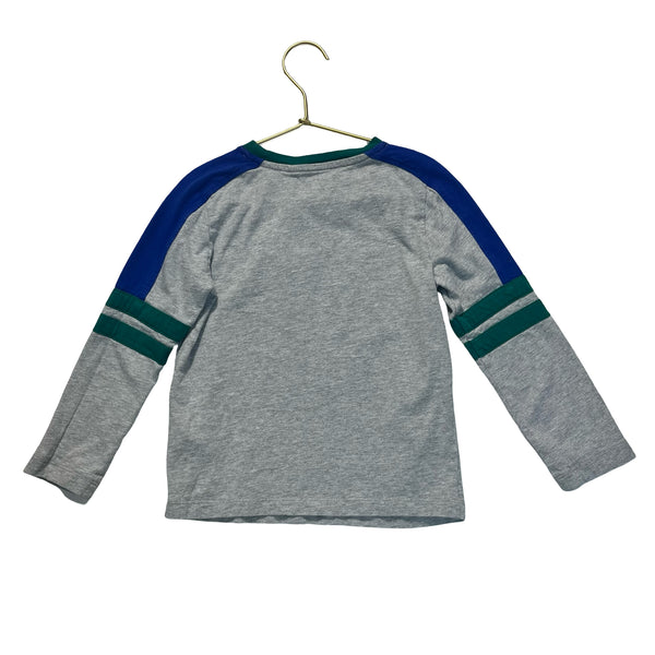 Mini Boden Gray, Blue, Green, Red Shirt - Size 4-5Y