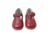 L'Amour Red Leather Mary Jane Shoes - Size 5