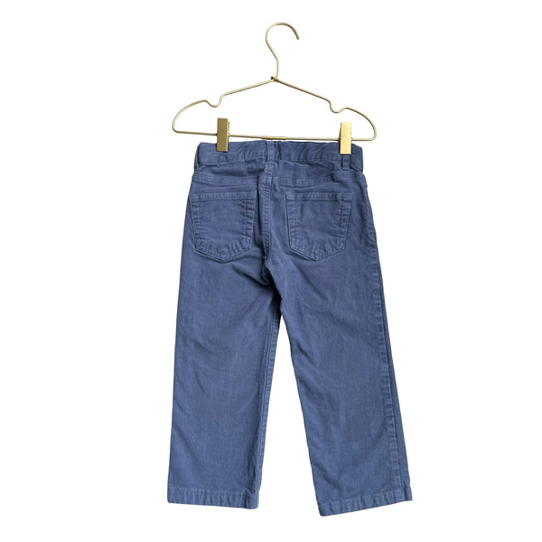 Janie and Jack Blue Corduroy Pants - Size 4