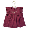 Jamie Kay Raspberry Pink Embroidered Top - Size 3Y