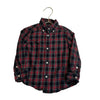 Ralph Lauren Black & Red Tartan Plaid Button Down - Size 2