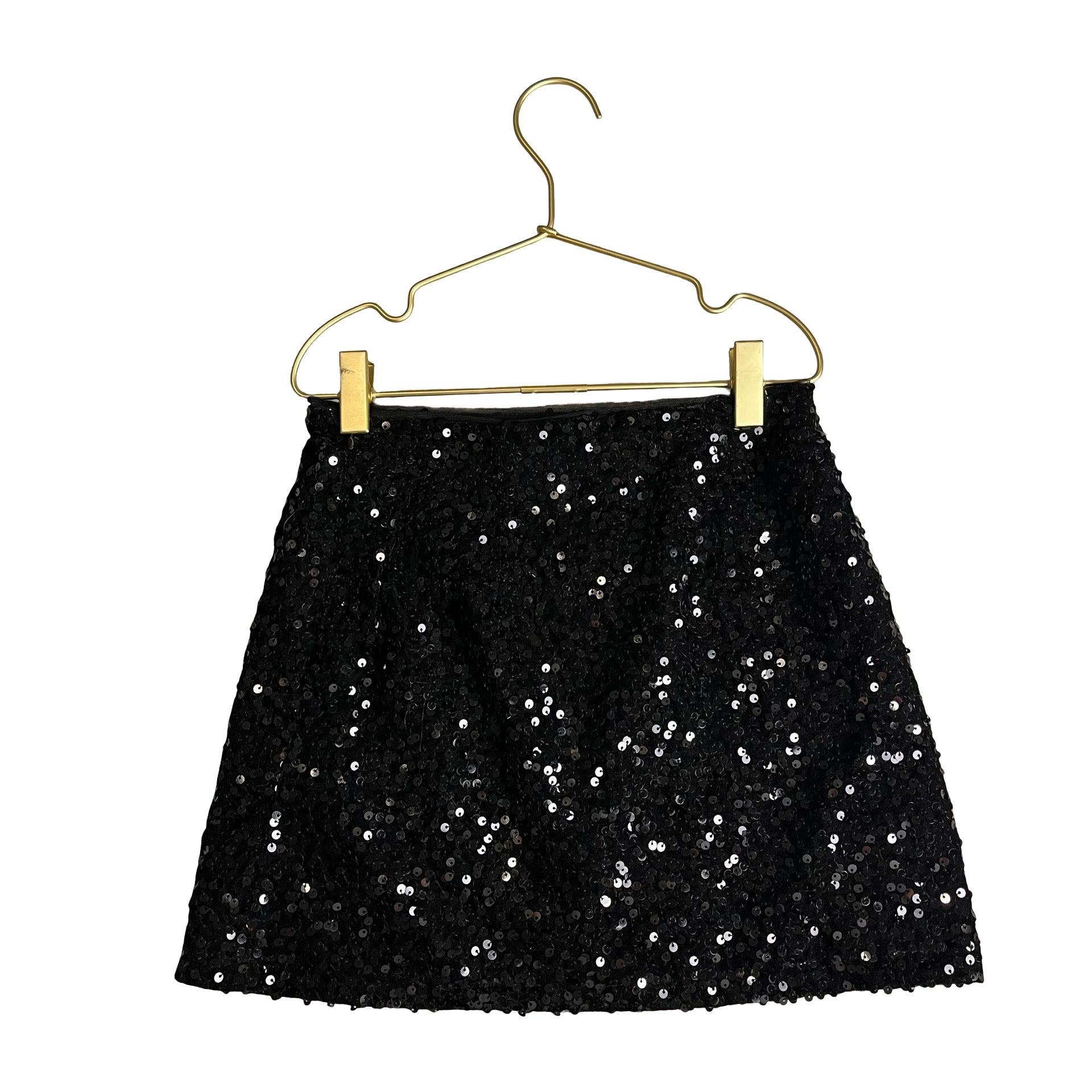 Gap Kids Black Sequin Skirt - Size 8