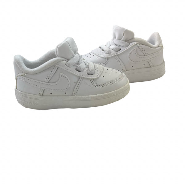 Nike White Soft-Sole Sneakers - Size 3C