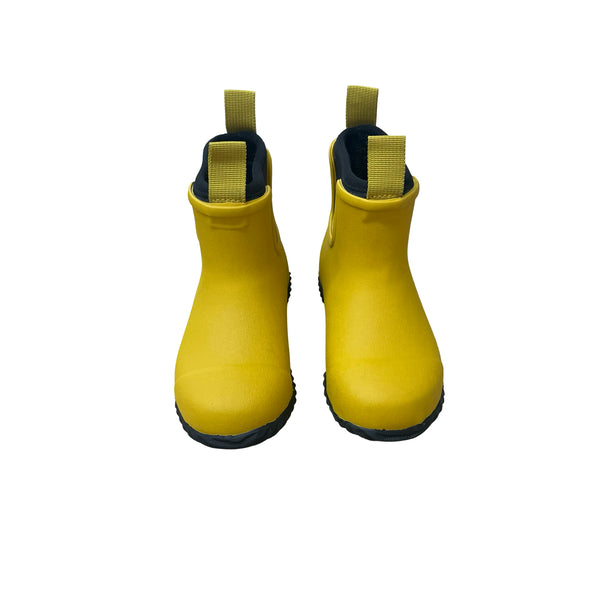 Merry-People Yellow Chelsea Rain Boots - Size 9