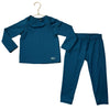 REI Dark Teal Striped Base Layer Set - Size 3T