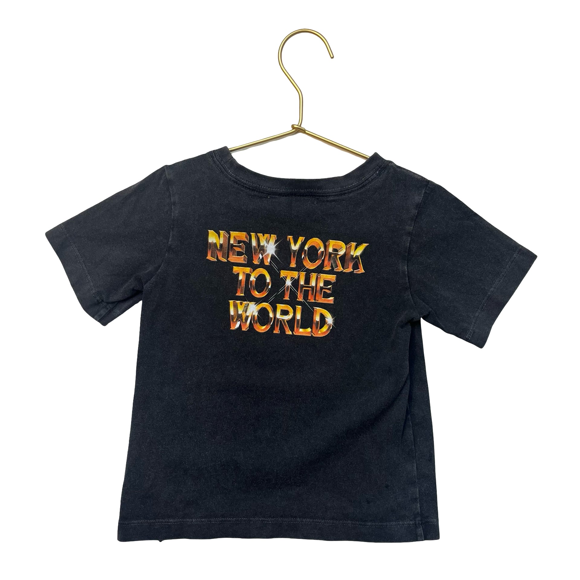 KITH x NY Knicks Vintage Wash Dark Gray T-Shirt - Size 3T