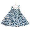 Hatley White & Blue Floral Cover-Up Dress - Size 7