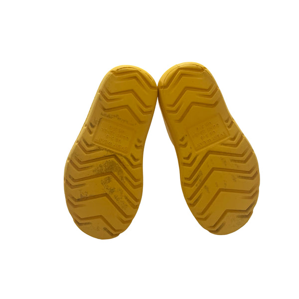 Totes Yellow Rain Boots - Size 5-6