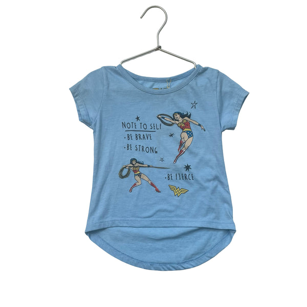 DC Comic Light Blue Wonder Woman Tee - Size 5T