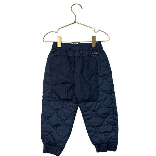 Patagonia Navy Quilted Jogger Pants - Size 2T
