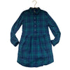 Vineyard Vines Green & Navy Plaid Dress - Size 8