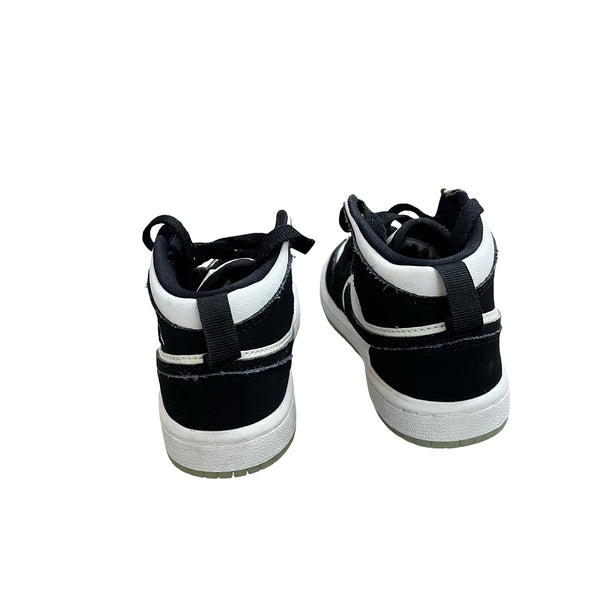 Nike Air Jordan Glow-in-the-Dark White & Black Sneakers - Size 11C