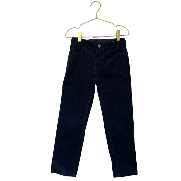H&M Slim Fit Navy Corduroy Pants - Size 5T