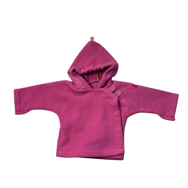 Widgeon Polartec Pink Fleece Hooded Jacket - Size 3 Mo