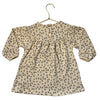 Zara Ivory Waffle Flower Print Dress - Size 1.5Y