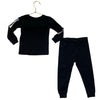 Children's Place Black Skeleton Halloween PJs - Size 18-24 Mo