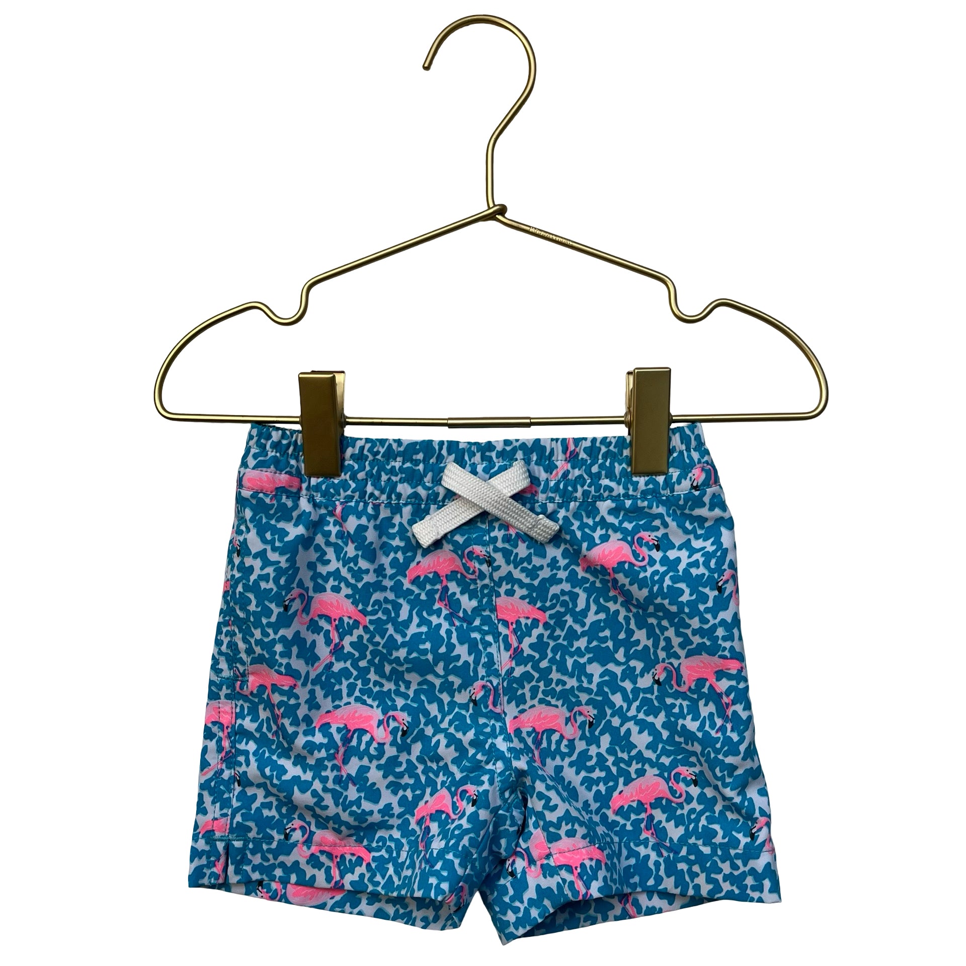 Chubbies Blue & Pink Flamingo Hybrid Shorts - Size 12-18 Mo