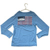 Vineyard Vines Light Blue Ski Graphic Shirt - Size S 8-10