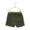 Zara Olive Green Cotton Gauze Shorts - Size 3-4
