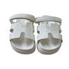 Link 'Gigi' White Sandals New in Box - Size 1Y Big Kids