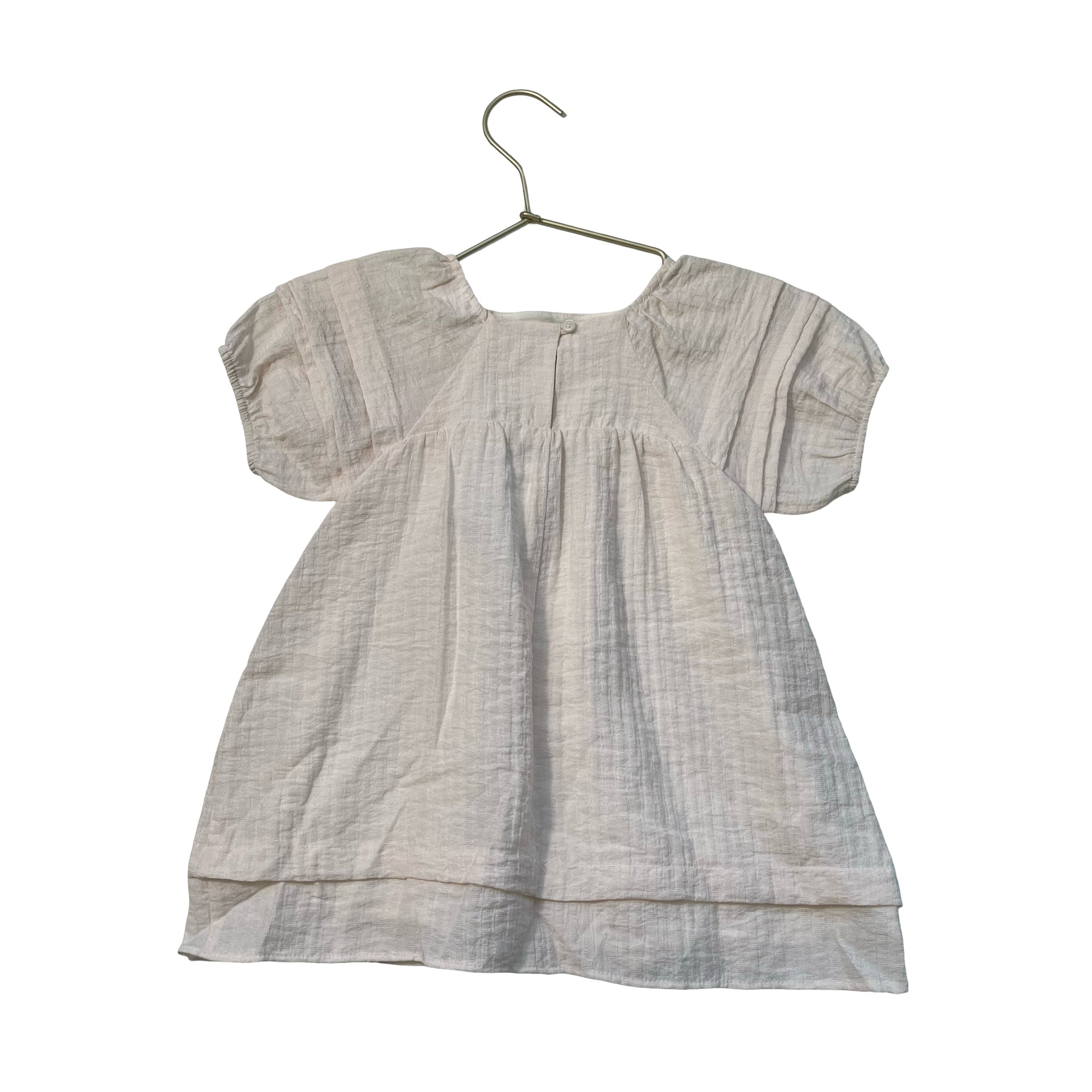 Zara Ivory Tunic Blouse - Size 4-5