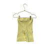 Zara Yellow Ribbed Bike Shorts - Size 5