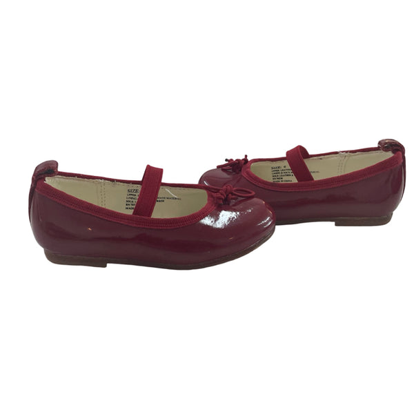 Janie and Jack Red Patent Leather Shoes - Size 6