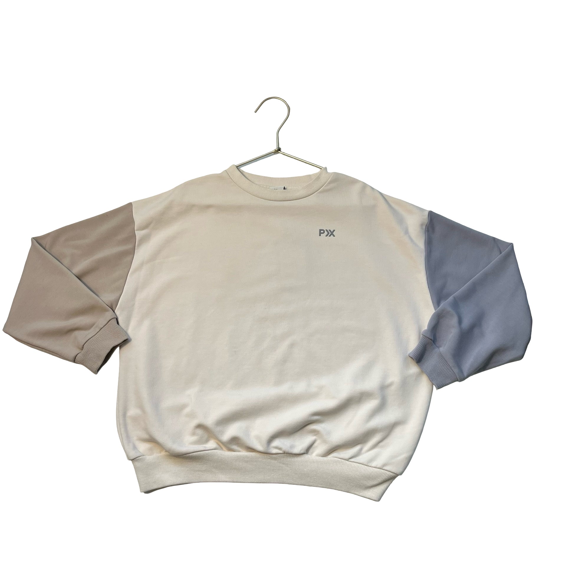 Play by Rylee & Cru Ivory, Gray, Tan Sweatshirt - Size 8-9Y