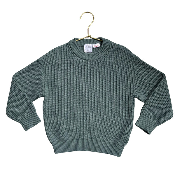 Zara Teal Sweater - Size 2-3