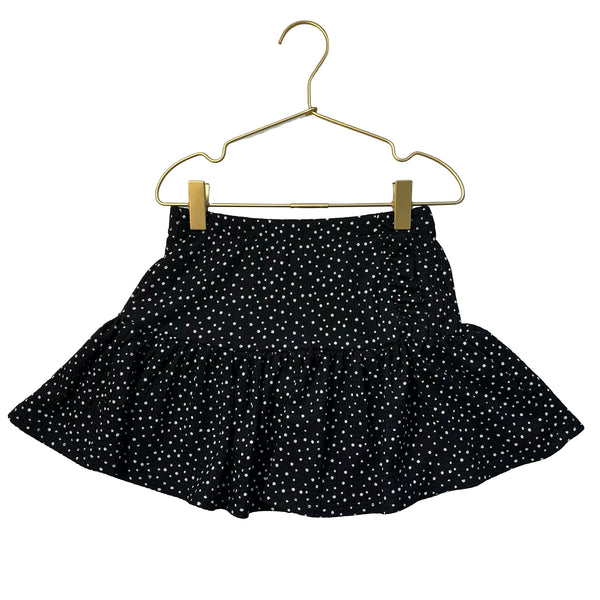 btween Black & White Dot Skirt - Size 6