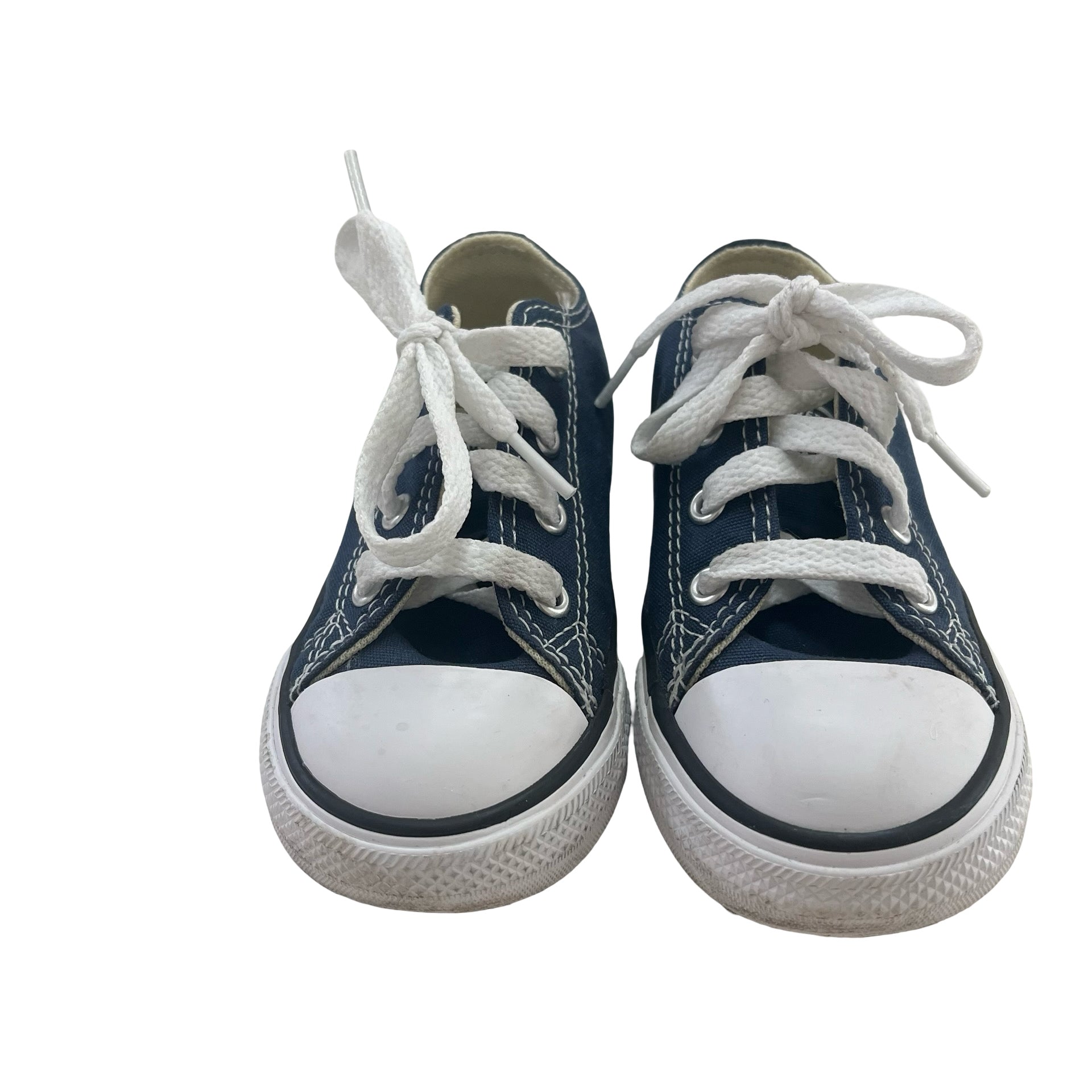 Converse All-Star Navy Low-Top Sneakers - Size 7