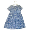DVF for Target Blue & White Zebra Pattern Faux Wrap Dress - Size M 8
