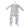 12/12 White Christmas Numbers One Piece - Size 6-12 Mo