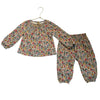 Baby Boden Wildflower Print Corduroy Top & Pants Set - Size 9-12 Mo