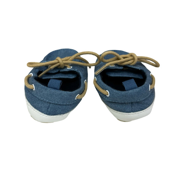 Baby Gap Chambray Soft-Sole Shoes - Size 6-12 Mo