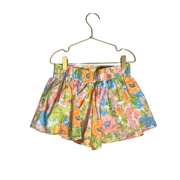 Janie and Jack Floral Print Skirt - Size 7