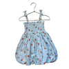 Play Day Mint Green Check & Peach Fruit Print Dress - Size 18-24 Mo