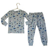 Janie and Jack Blue Hanukkah Dog 2 Piece Pajamas - Size 3