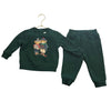 Ralph Lauren Green Polo Bear Sweatshirt & Jogger Set - Size 12 Mo