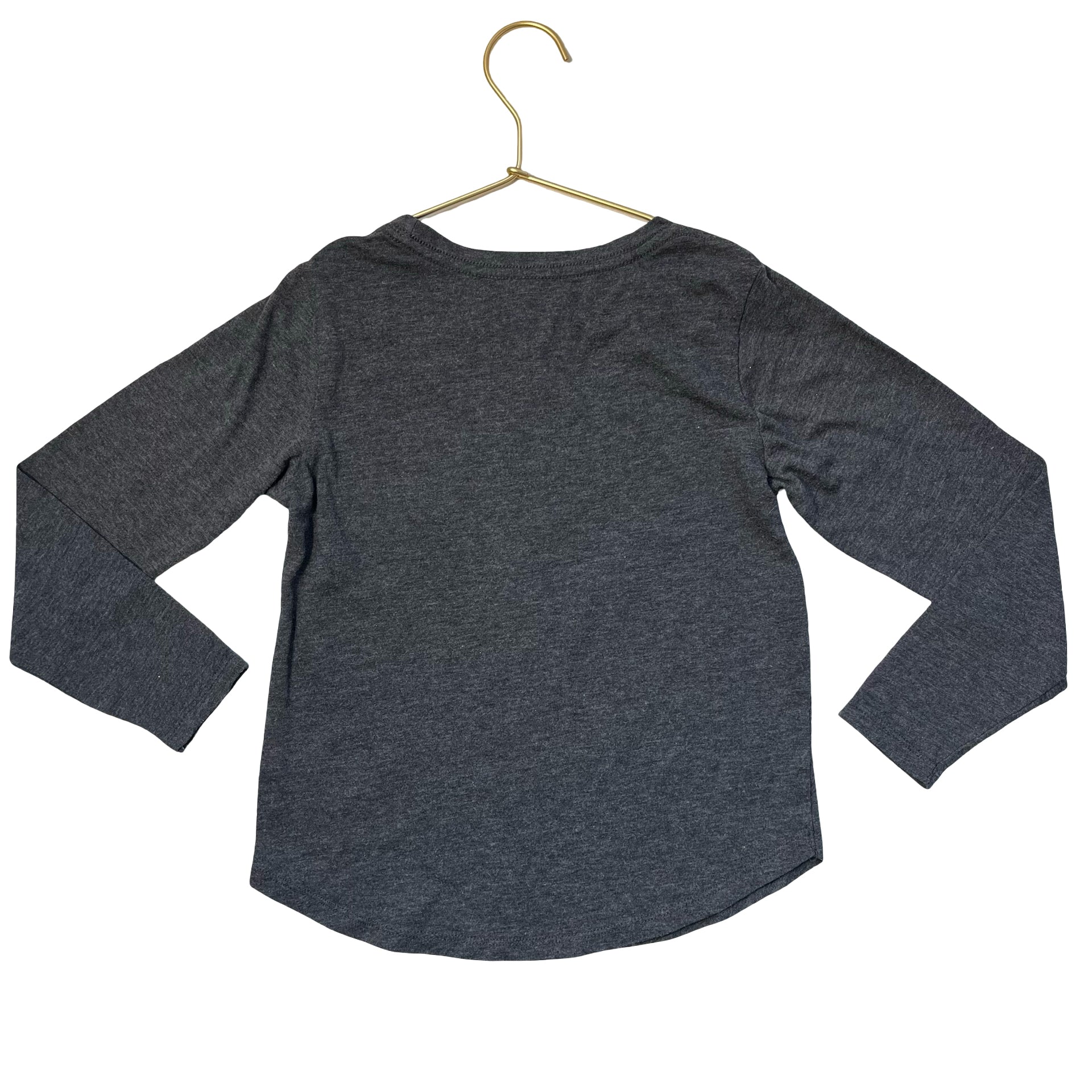 Old Navy Gray NYC Rock Center Christmas Tree Graphic Shirt - Size S 6-7