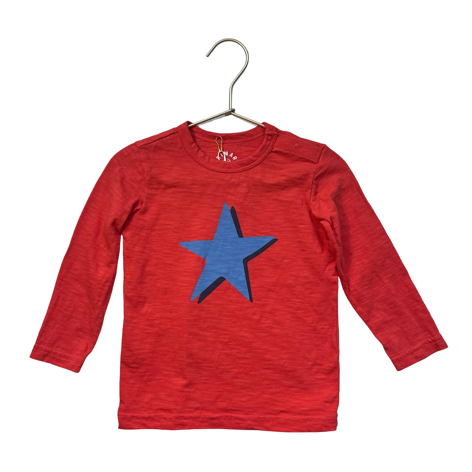 Primary Red & Blue Star Shirt - Size 18-24 Mo
