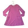 Hanna Andersson Pink Heart Pocket Dress - Size 6-7