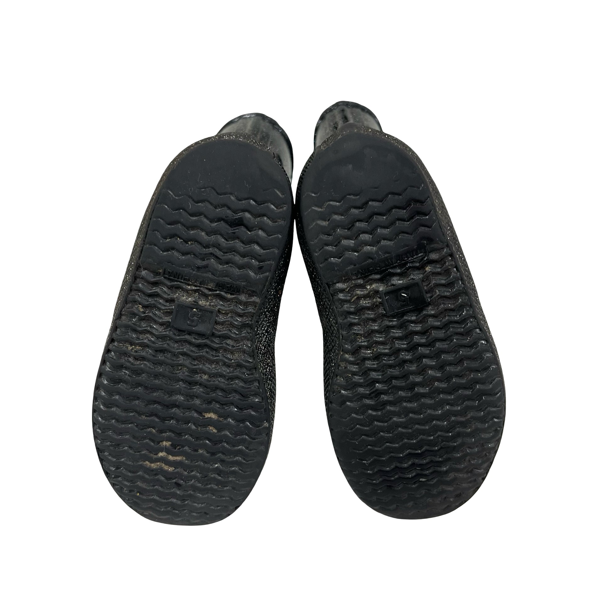 Hunter Black Glitter Rain Boots - Size US 7G/6B (UK 5 EU 22)