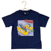 Uniqlo x Marvel Navy 'Amazing Friendship' Graphic T-Shirt - Size 7-8