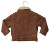 Baby Gap Sherpa-Lined Brown Corduroy Jacket - Size 18-24 Mo