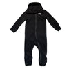 North Face Black Fleece Hooded One-Piece - Size 18-24 Mo