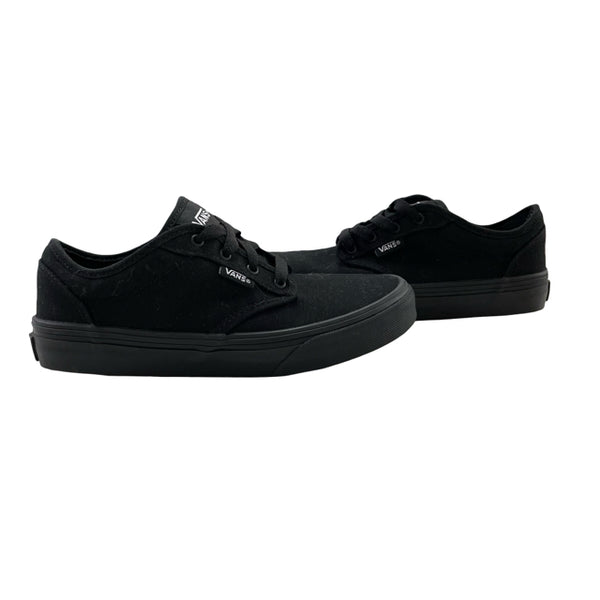 Vans Black Sneakers - Size 3Y Big Kids